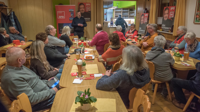 Mit Anstand und Augenmaß - SPD Stammtisch mit Jörg Nürnberger