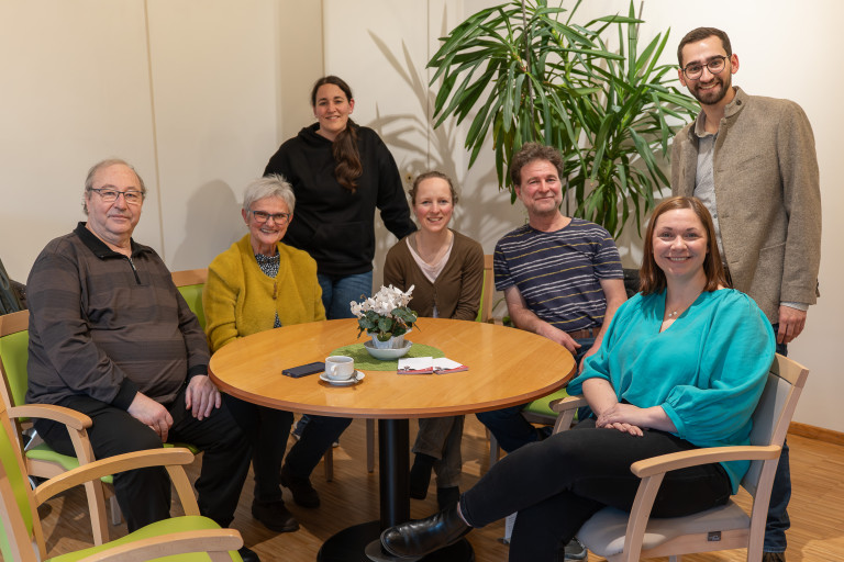 Michael Haas und Team zu Gast im Haus Saalepark 1